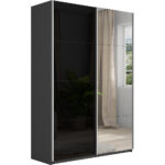 1600 prime diamant gray glass black mirror