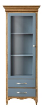 Шкаф с витриной «Кармен» П3.581.0.06, Массив (дуб)
