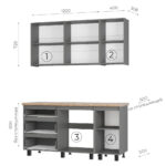 Кухня Шерлок 1,6 м